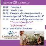 Fiestas El Albardinal y Barrio San Mariano 2019.