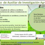 CURSO DE AUXILIAR DE INVESTIGACIÓN AGRíCOLA - SESIÓN INFORMATIVA
