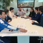 El alcalde de Torre Pacheco recibe al director del King´s College Murcia