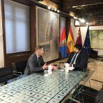 El Alcalde de Torre Pacheco se entrevista con el Presidente de la Comunidad Autónoma.