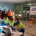 Punto móvil de vacunación y test covid en Torre Pacheco.