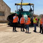 Mejoras de pavimentación en el Albardinal.