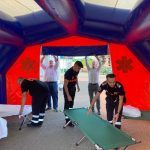 El recinto de peñas “RADAR” contará con un Hospital de Campaña durante las Fiestas de Torre Pacheco.