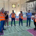 Cambio de cubierta y acondicionamiento del Pabellón Polideportivo Gabriel Pérez Sánchez de Roldán.