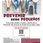 CURSO ONLINE PARA PADRES Y MADRES: “PREVENIR EL CONSUMO DE ALCOHOL DESDE PEQUEÑOS”