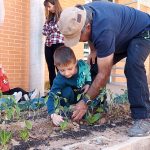 LOS ALUMNOS DEL COLEGIO HERNÁNDEZ ARDIETA DE ROLDÁN DISFRUTAN DE UN NUEVO HUERTO.