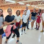 Los niños y niñas del Consejo Municipal de Infancia y Adolescencia visitan las instalaciones deportivas de Torre Pacheco.