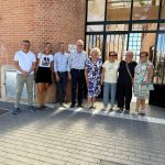 El alcalde de Torre Pacheco visita la Asociación de Amas de Casa.