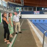 FINALIZAN LAS OBRAS DE REFUERZO EN LA CUBIERTA DE LA PISCINA CUBIERTA DE TORRE PACHECO.