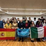 RECEPCIÓN ALUMNOS ITALIANOS DE INTERCAMBIO CON EL IES LUIS MANZANARES.
