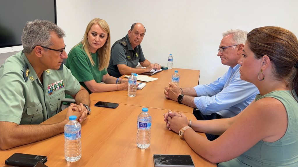 Reunión Alcalde y Delegada