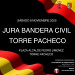 Jura de Bandera Civil en Torre Pacheco.