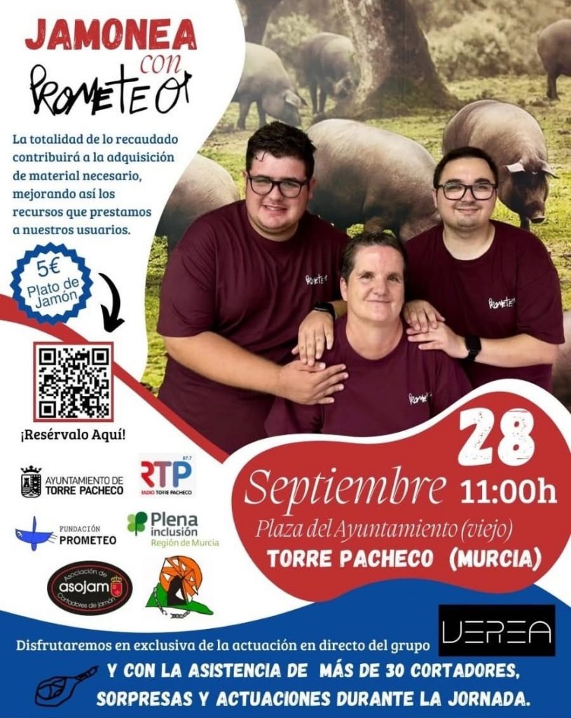 Presentación Jamonea con Prometeo